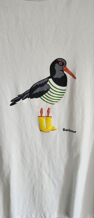 Стильна футболка від Barbour в ідеальному стані. Оригінал! 96% котон