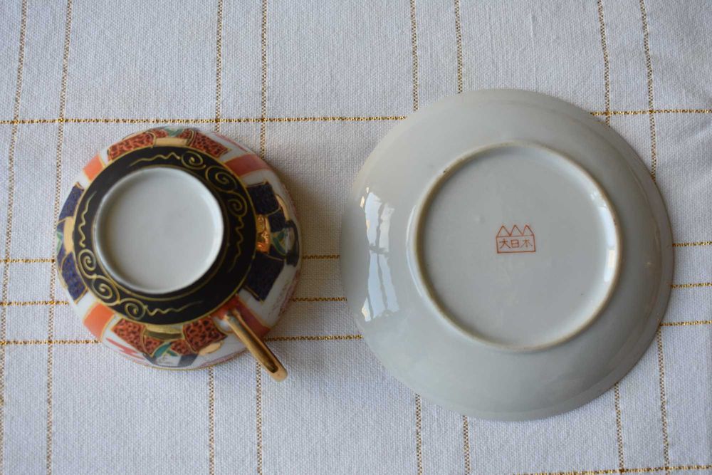 Chávenas de Café em Porcelana Japonesa