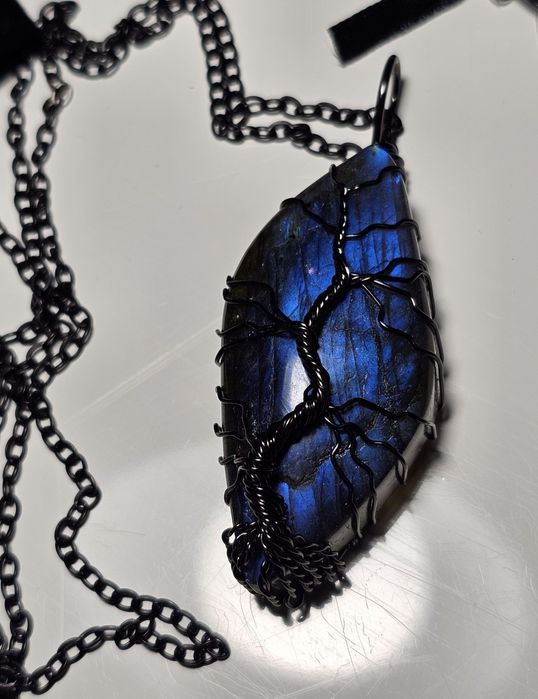 Labradoryt Drzewo Życia – Zestaw Prezentowy XXL