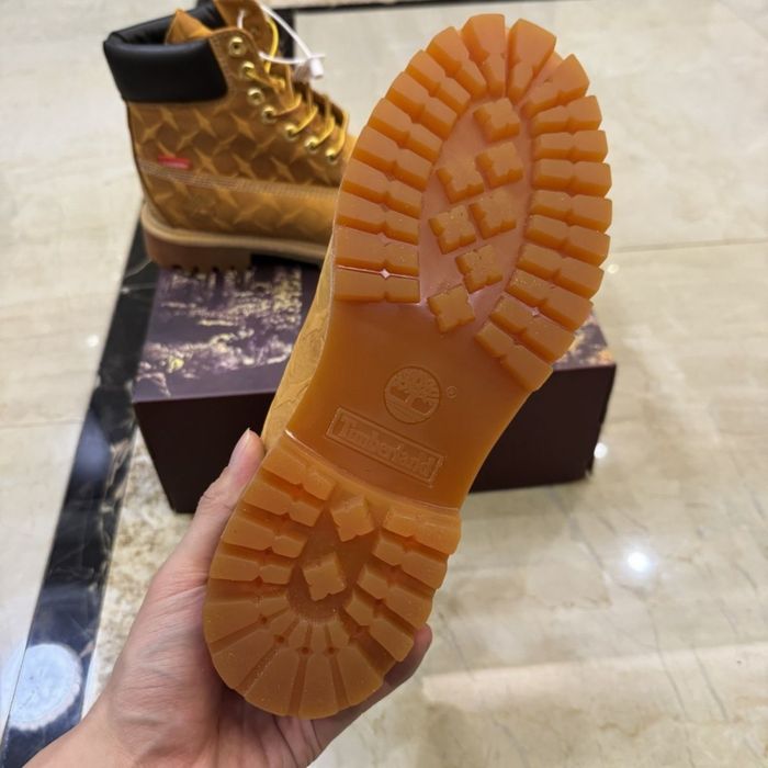 Ботинки Supreme x Timberland 6" Diamond Plate Boots / ботинки supreme timberland