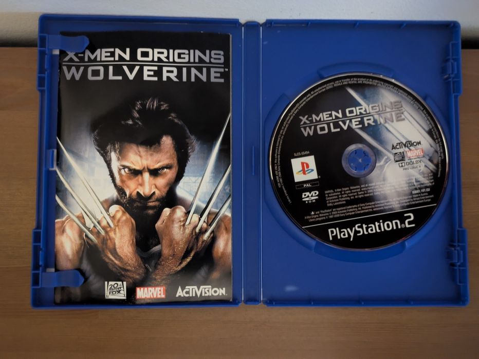 Jogo PS2 ( PlayStation 2 ) " X-Men Origins Wolverine " (Opt.Estado)