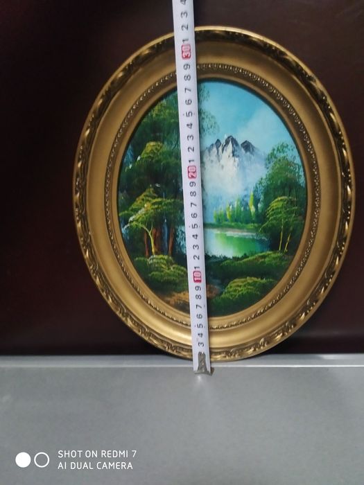 Красивая картина маслом.Европа.