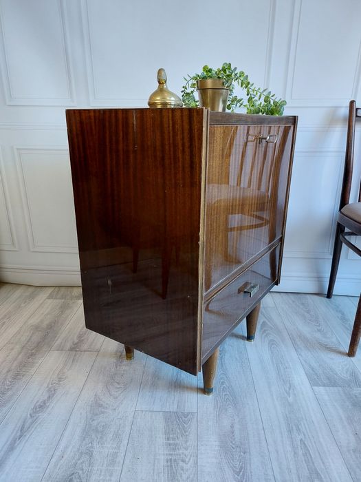 Belgijski barek / szafka z szufladą lata 60-te