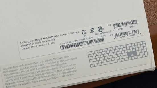 Apple keyboard A1843 нова