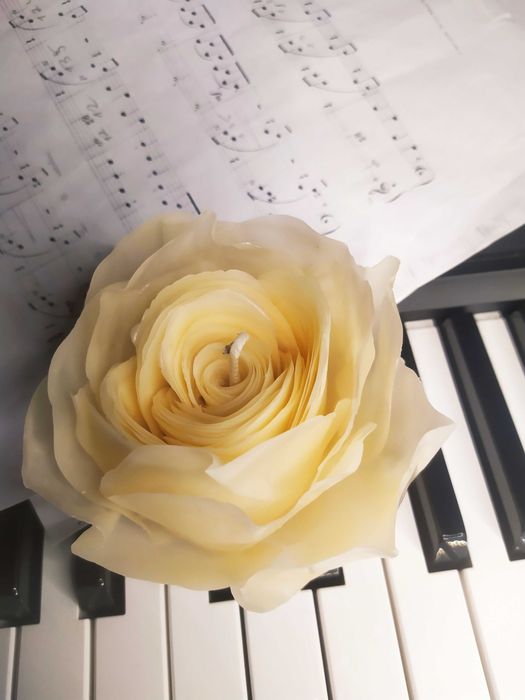 Свічки квіти ручна робота