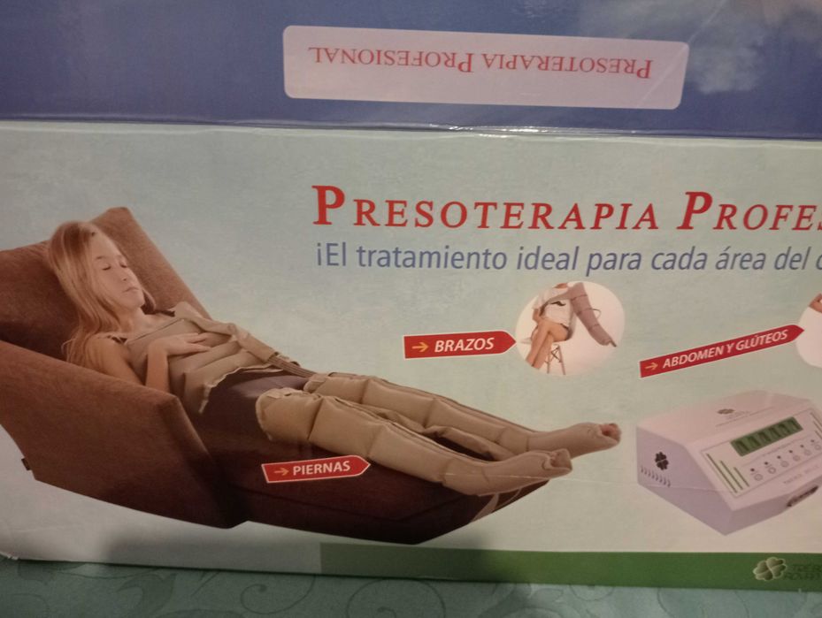 Máquina de pressoterapia completa (uso doméstico)