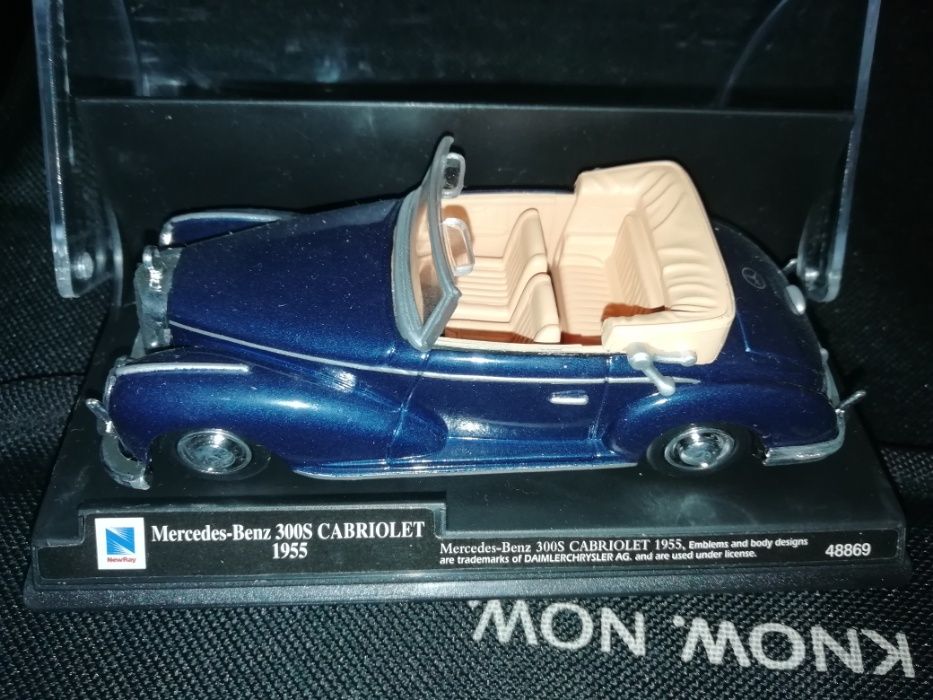 Miniatura antiga MERCEDES BENZ 300 S Cabriolet - 1955