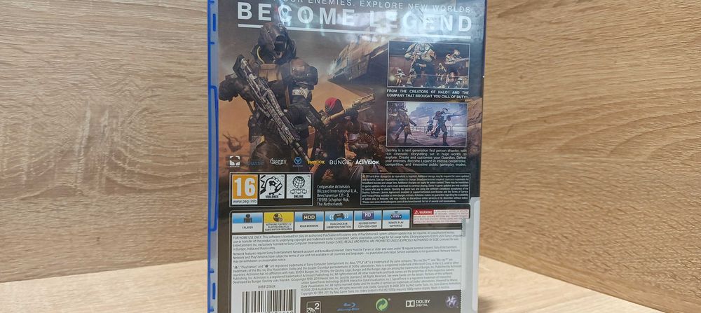 Gra na Konsole Playstation 4 PS4 Destiny Pudełkowa ENG/PL