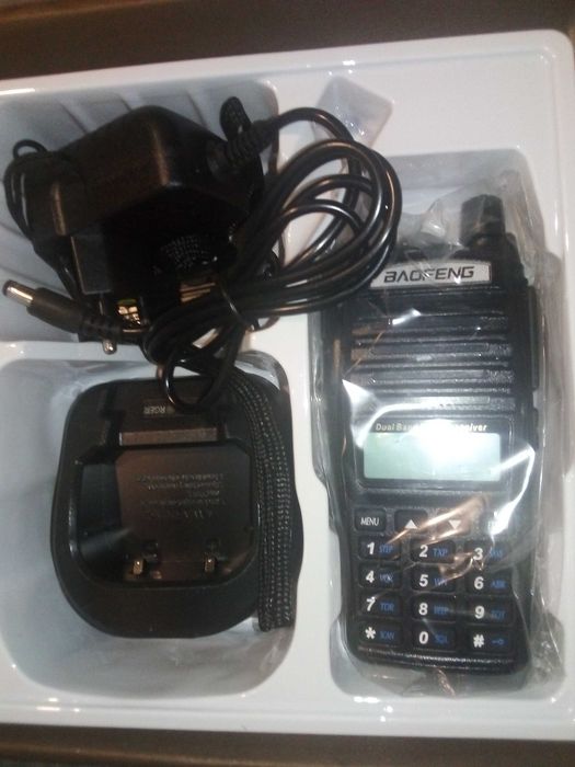 Baofeng UV-82HTQ 8W Radio SKANER POLICJA POGOTOWIE Rozblokowany!