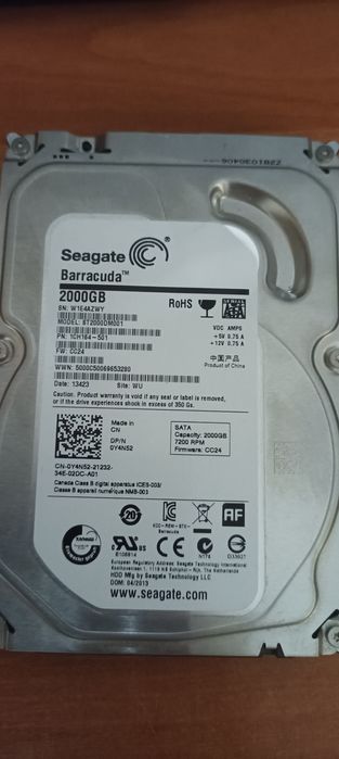 Жорсткий диск на 2Т в доброму стані