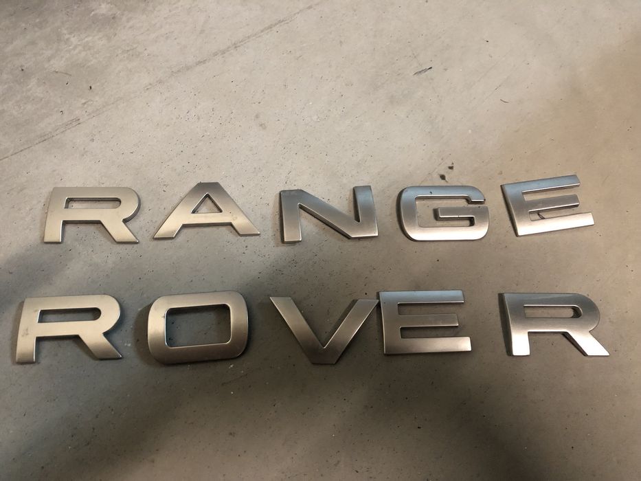 Letras RANGE ROVER