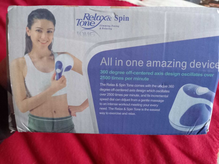 Excelente aparelho p exercitar e relaxar o corpo - Relax & Spin Tone