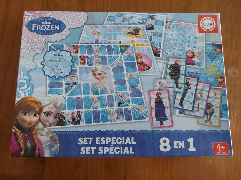 Jogo 8 em 1  Frozen