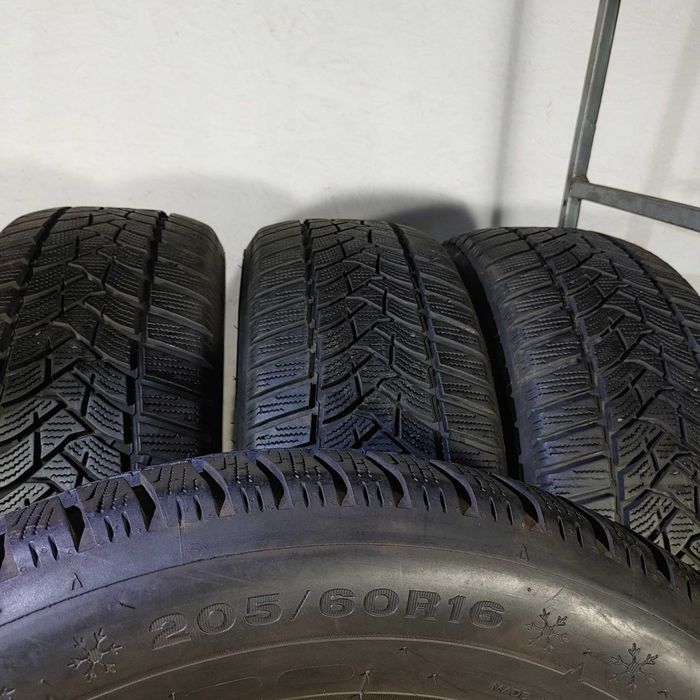 Без передоплати! Шини зимові Б/В 205 60 16 Dunlop арт. 5327