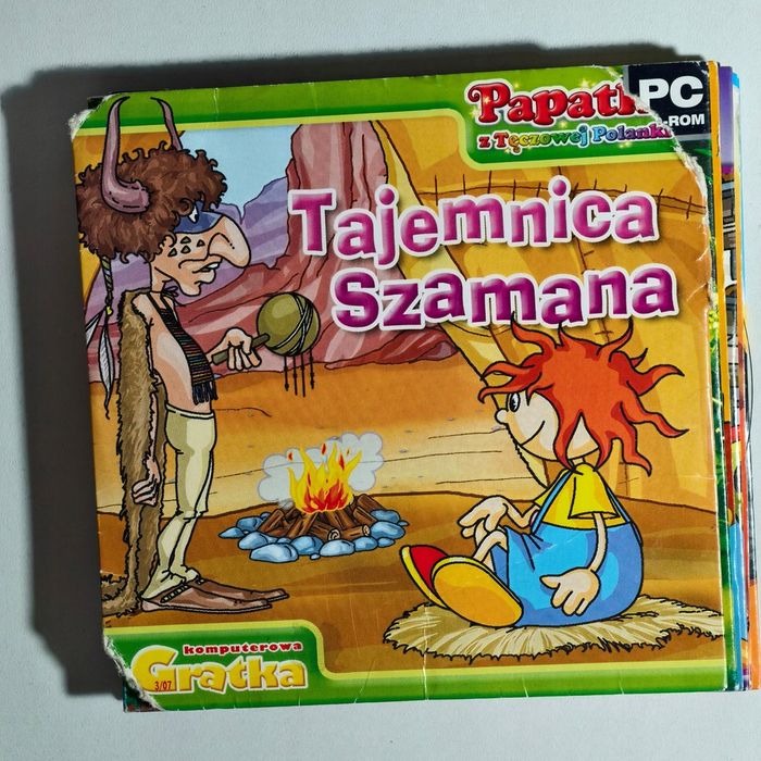 Gra PC - tajemnica szamana - gratka papatka - polskie wydanie