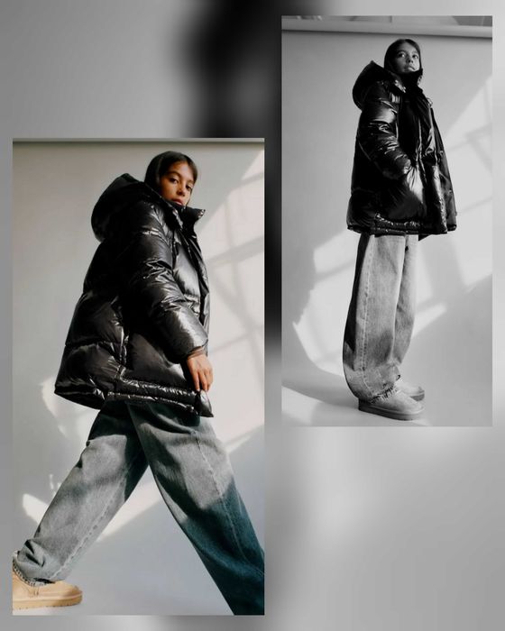 Куртка пуховик Zara 130,140,148,156,164 оригінал пухперо нова колекція