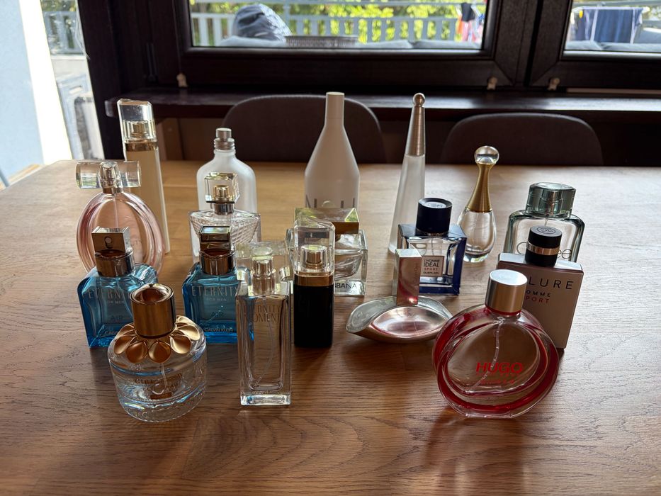 Buteleczki puste po perfumach