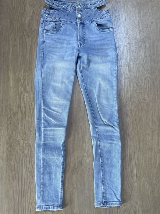 Jasne skinny jeans