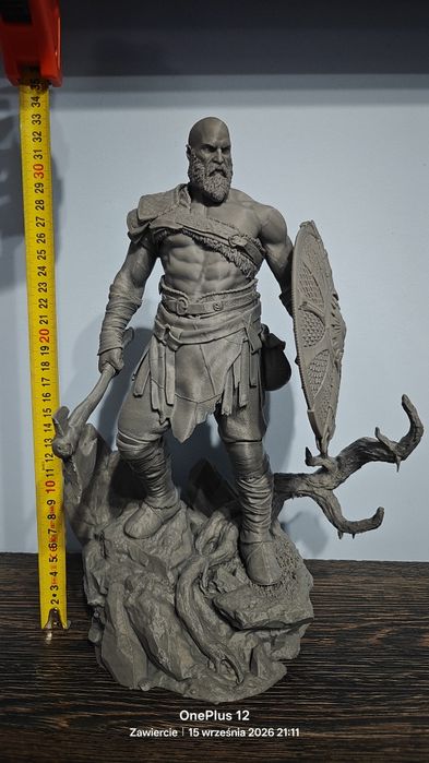 Kratos figurka ozdoba 3D