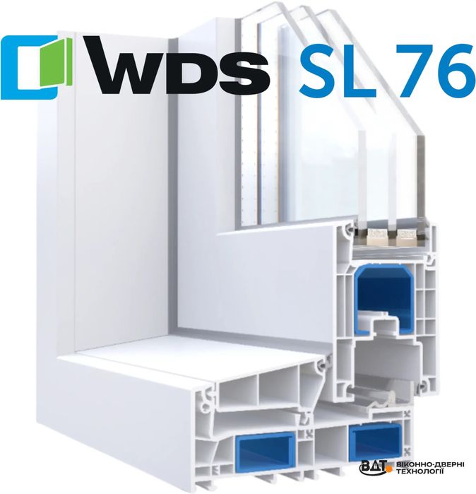 Металопластикові вікна, двері, склопакети WDS