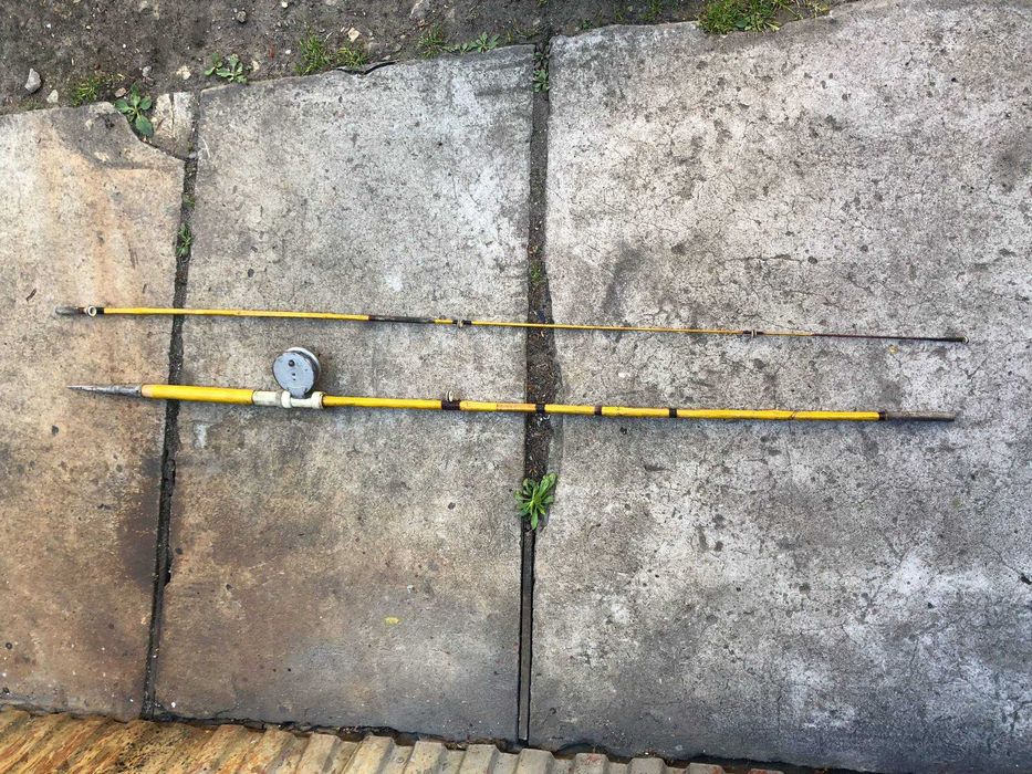 Wędka bambusowa z kołowrotkiem 260cm