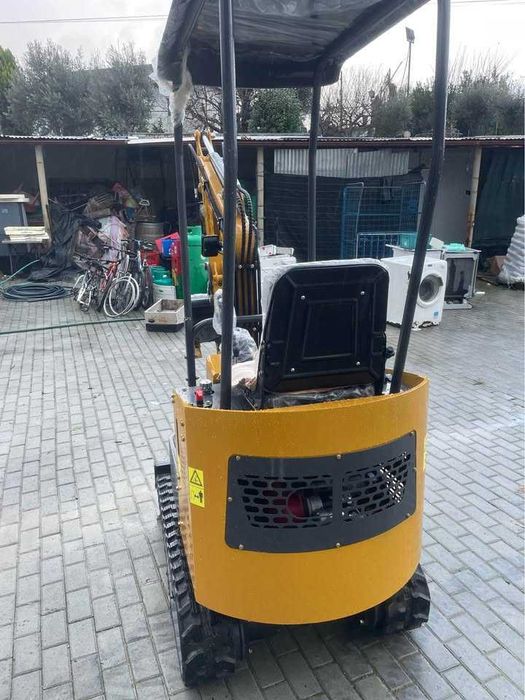 MINI GIRATORIA 1200kg nova com 2 baldes