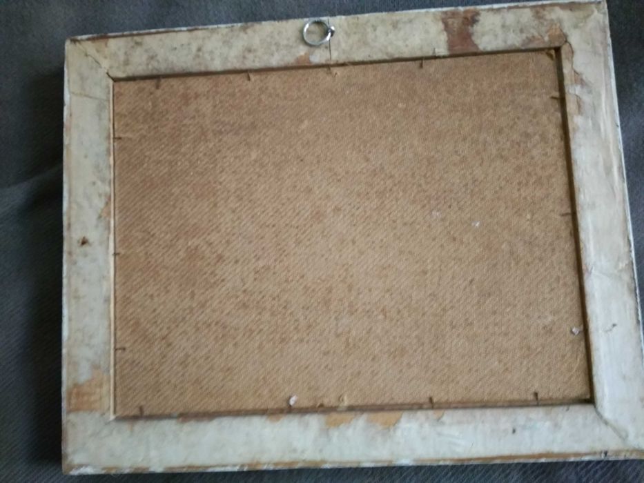 Olejny stary pejzaż sygn. M. Oracki -Serwin