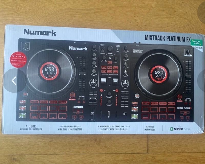 Controladora Numark NA CAIXA