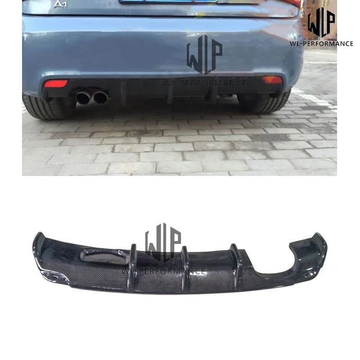 SPOILER DIFUSOR DE ESCAPE PALA ABA AUDI A1 RS1 S1 S-LINE SLINE novo