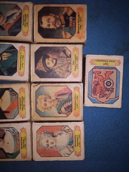 kolekcjonerskie paczki po zapałkach