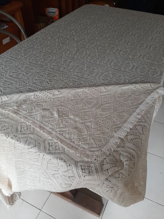 Toalha em renda de tear