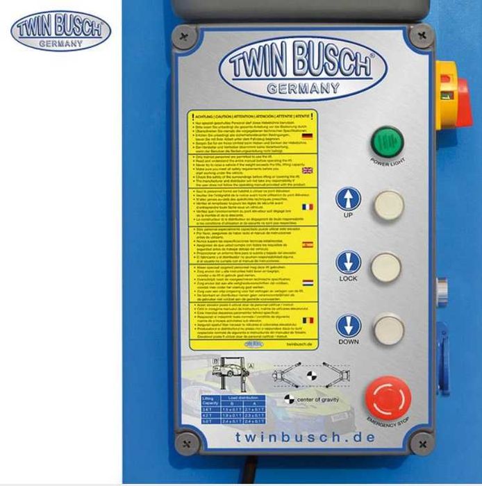 BEST PRODUCTS Podnośnik Twin Busch TW250B4.5-400 5 T. Poznań