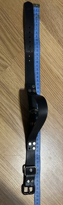 Ошийник собачий, шкіра, ручна робота