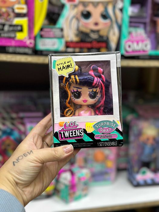 Ляльки LOL Surprise Tweens Surprise Swap Collectible Styling Heads