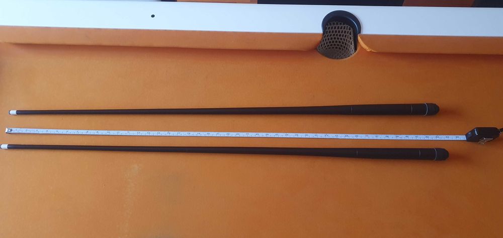 Tacos de bilhar pequenos