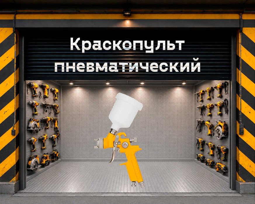 Краскопульт на прокат, аренда инструмента