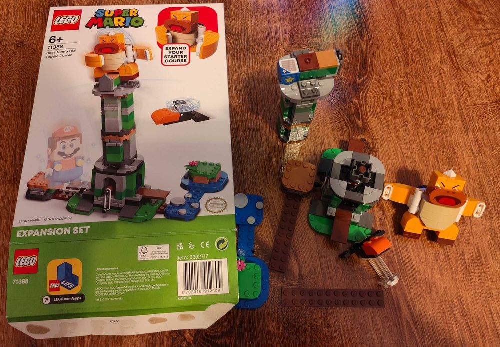 LEGO Super Mario 71388 – pełny zestaw, oryginalne pudełko