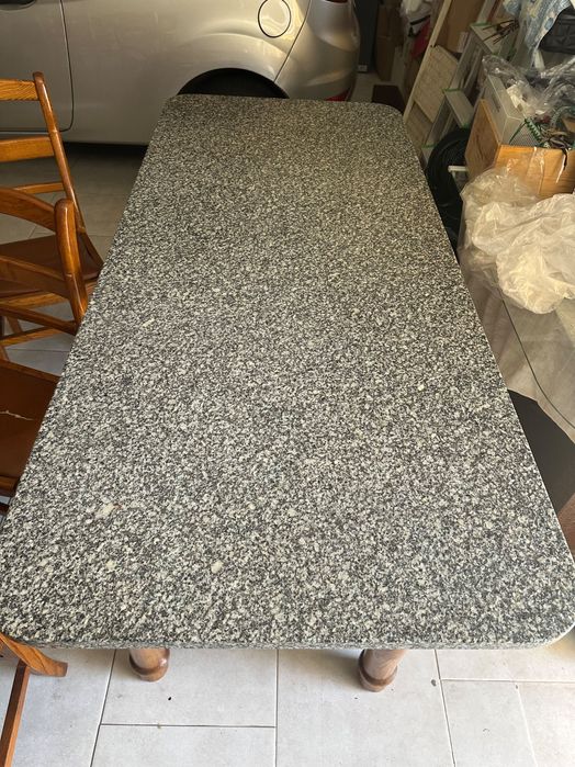 Mesa de tampo de Mármore