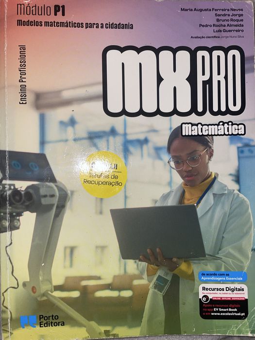 Manual escolar de matematica ensino profissional
