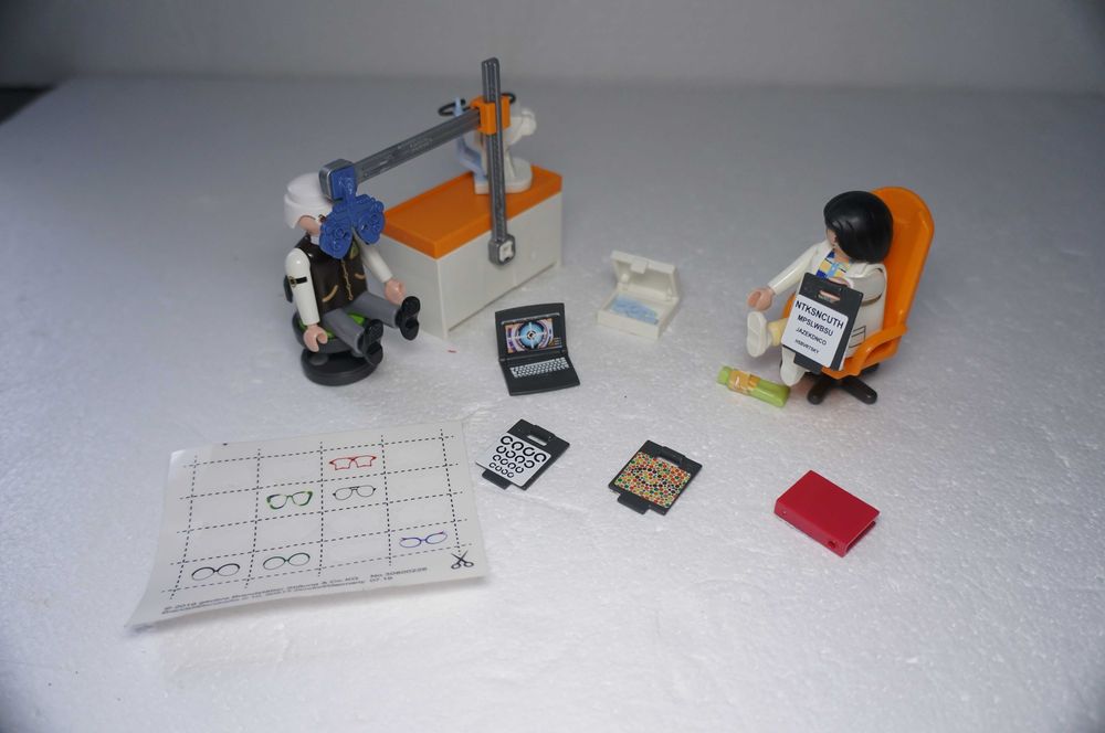 Playmobil 668 Optyk Pokój Lekarz Okulista Playmobile