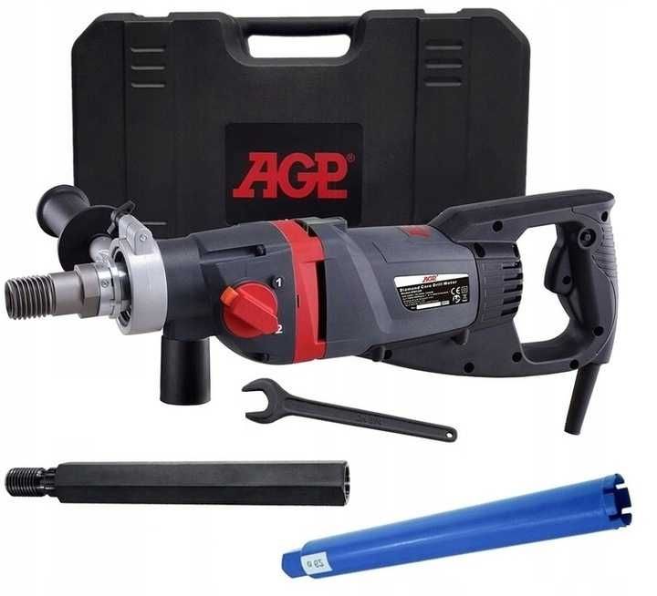 Wiertnica DM52D AGP + przedłużka  500mm, Wiertło  62mm MIKROUDAR