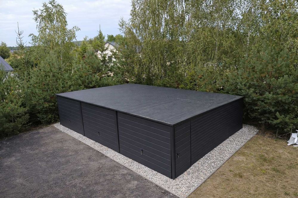 Garaż blaszany garaż blaszak garaże 9x6 6x6 7x5  premium profil okazja rus-stal