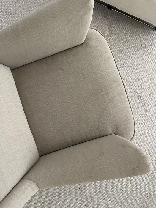 Poltrona Strandmon Ikea bege