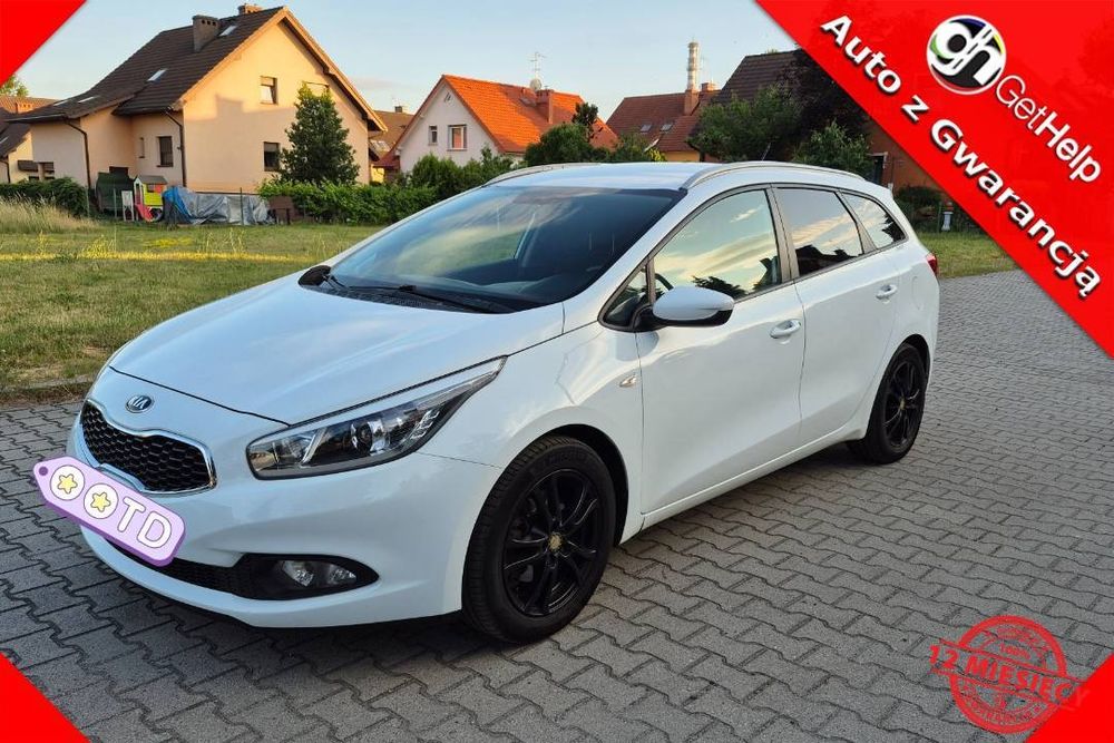 Kia Ceed 1,6 benzyna,GWARANCJA,klimatyzacja,grzane fotele