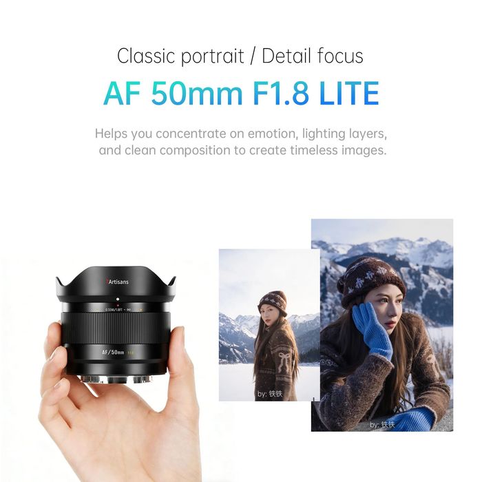 Objetiva 7Artisans AF 35 F1.8 APS-C para Fujifilm