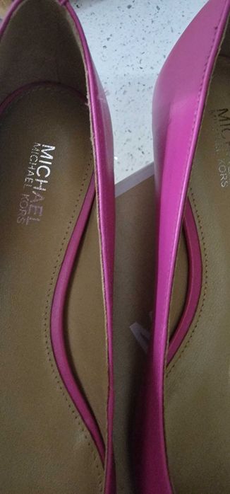 Sapato Rosa Michael kors novos
