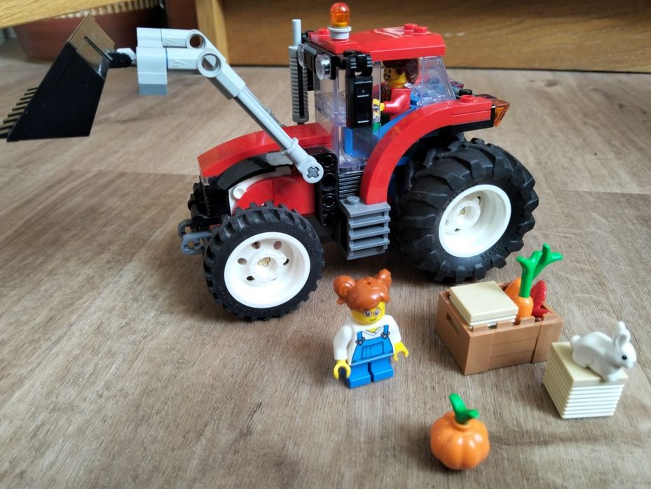 Klocki LEGO City traktor