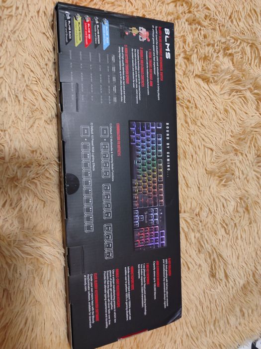 Клавіатура дротова A4Tech S510R Bloody BLMS USB Pudding Black