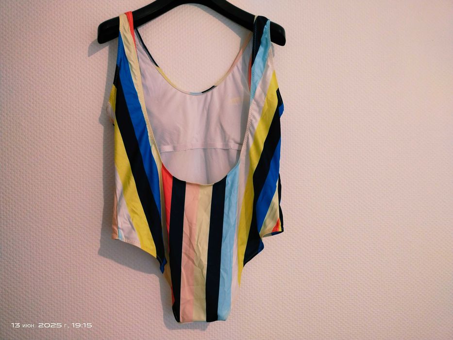 купальник в полоску