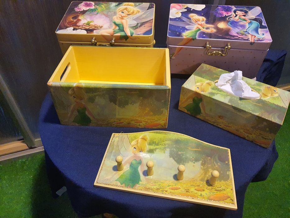 Tinkerbell - Dzwoneczek - Disney- skrzyneczka - żółta